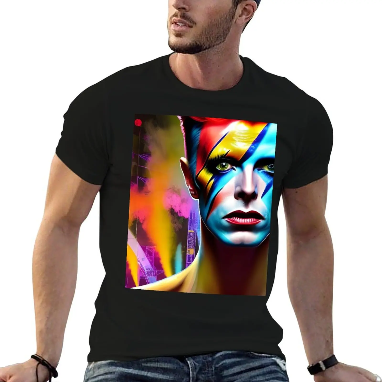 Ziggy Stardust T-Shirt new edition vintage anime shirt boys whites men t shirt