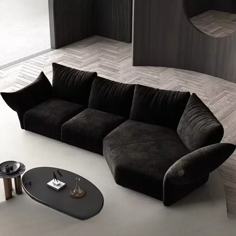 Luxury Lazy Fabric Sofa Living Rooms Creative Modern Simple Relaxing Sofa Designer Minimalist Medieval Divano Letto Furniture