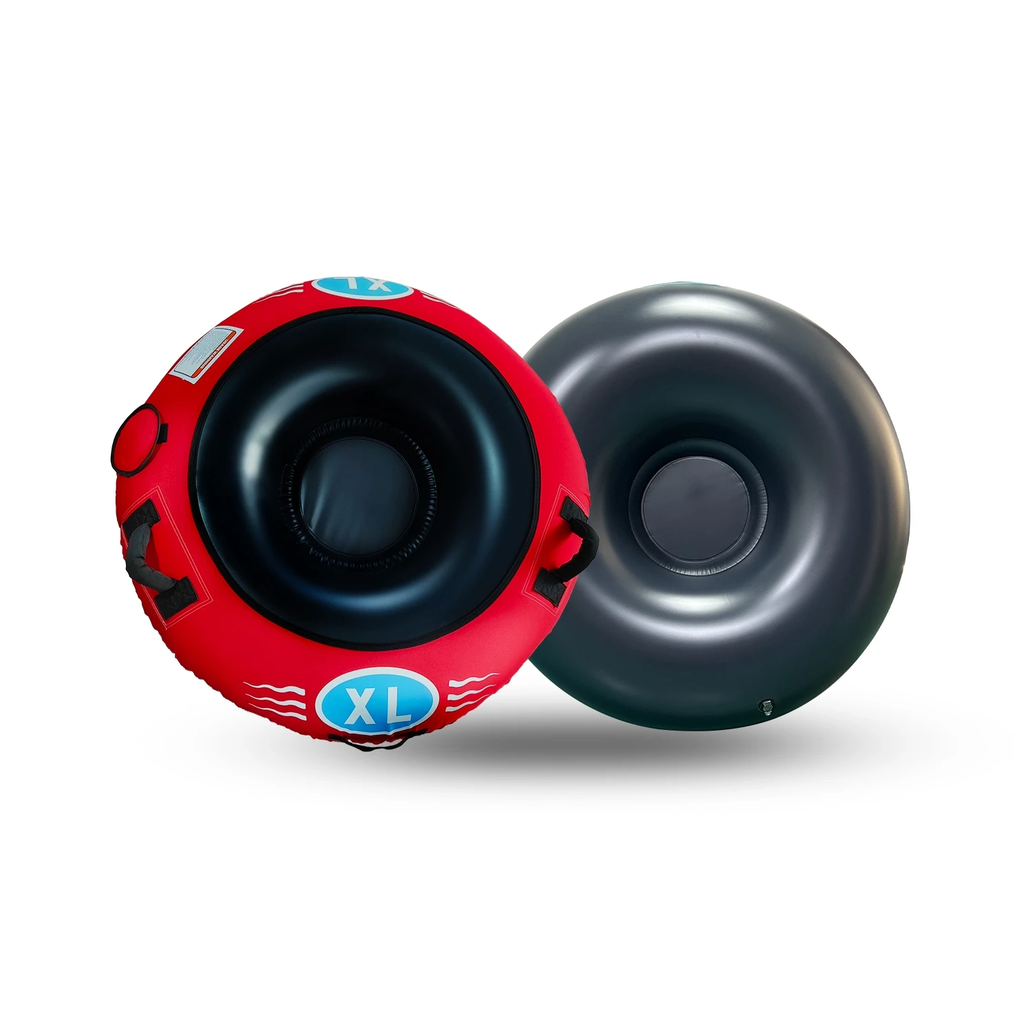 PVC Inflatable Snow Tube, PVC Material, 800D High-density Nylon Canvas with Seat Cushion, Suitable for Skiing and Grass Skiing.