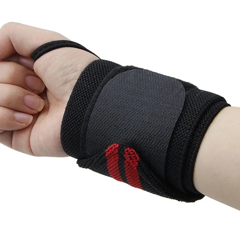 Wrist Weight Lifting Strap Fitness Gym Wrap Bandage Hand Support Wristband