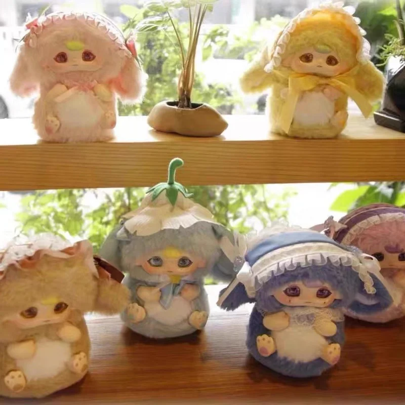 Authentic MOMO Jasmine Garden Plush Series Blind Box Handmade Trendy Toy Cute Doll Female Birthday Gift Ornament