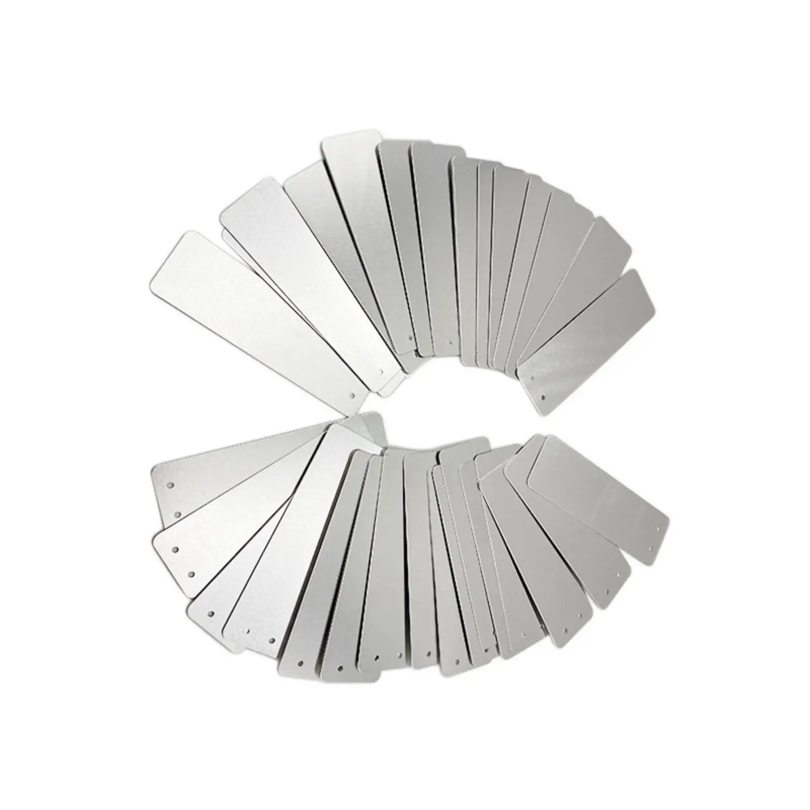 Waterproof Aluminum Plant Name Tag Garden Marker 82x25mm Metal Label for Plants Outdoor