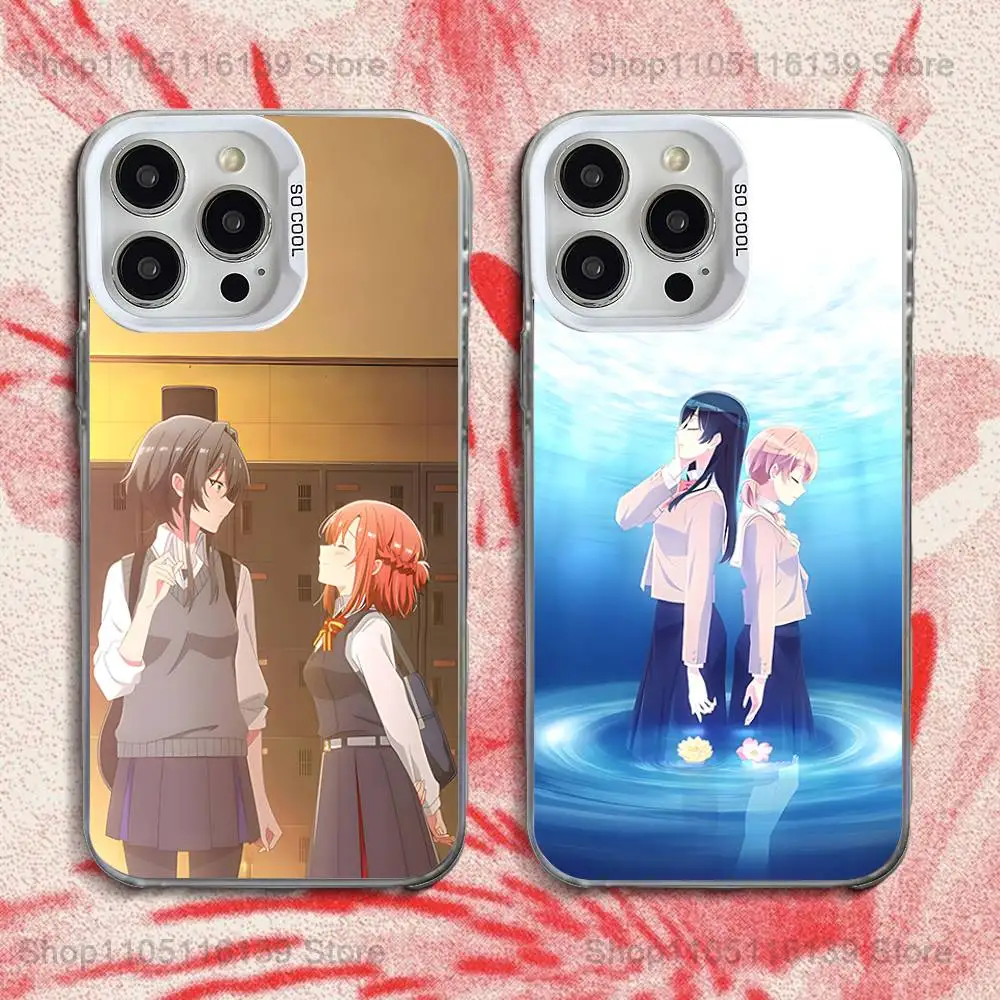 

Anime B-Bloom Into You Phone Case For iPhone 16,15,14,13,12,11,Pro,XS,Max,Plus,Mini,SE White Candy Matte Shockproof Cover