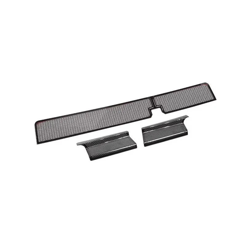 

Water Channel Machine Cover Air Inlet Protective Covers Metal Black Slivery for Xiaopeng G6 2025