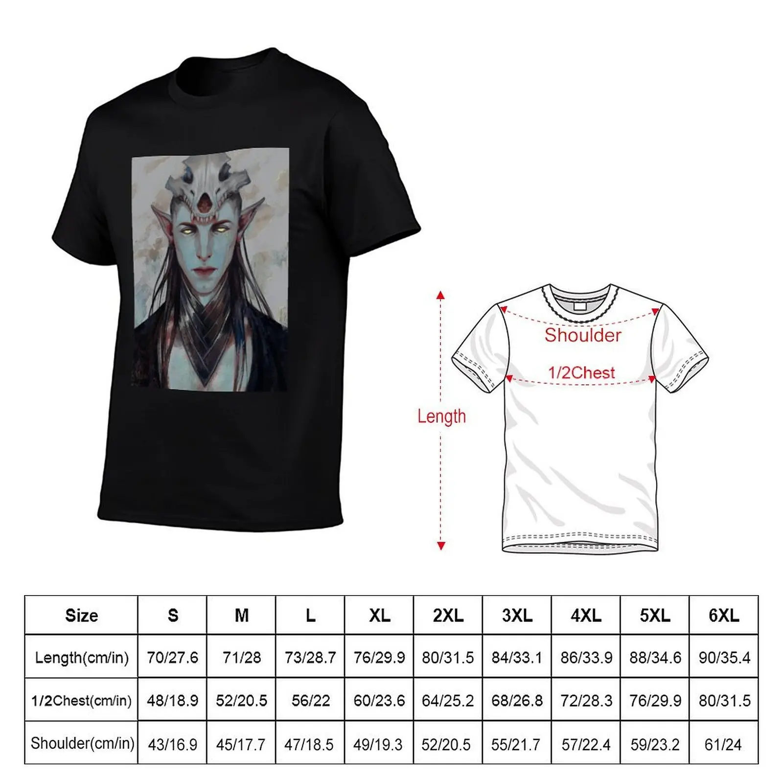 Crowns of Bone T-Shirt t shirts for man graphic vintage t shirts for man cotton funny cotton tshirt 100% T-shirt