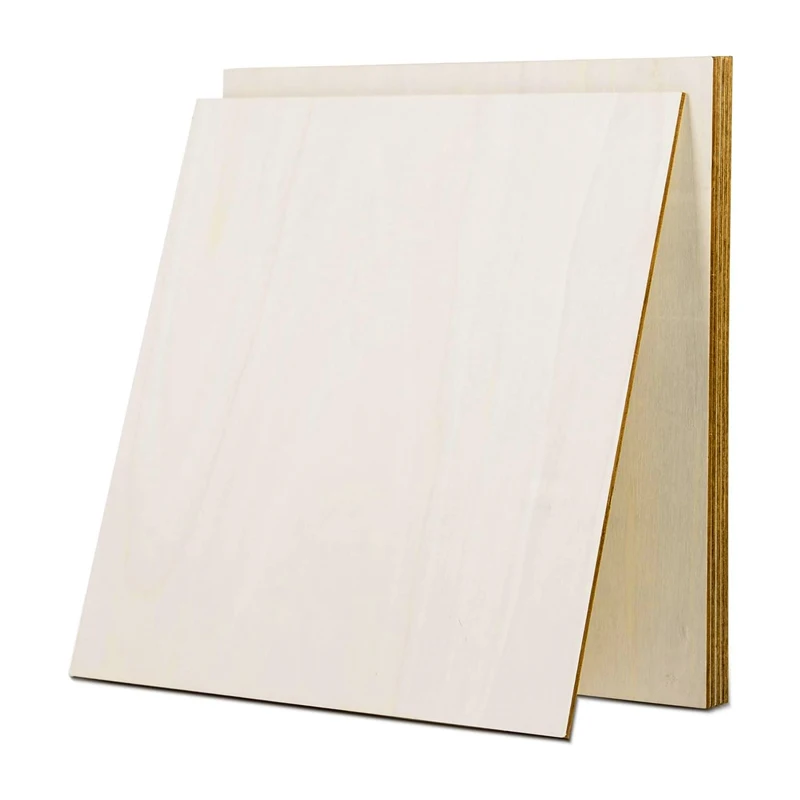 

15/20/25/30 см незавершенные пустые гладкие деревянные квадраты, деревянные квадратные детали для художников своими руками, поделок, резьбы и домашнего декора