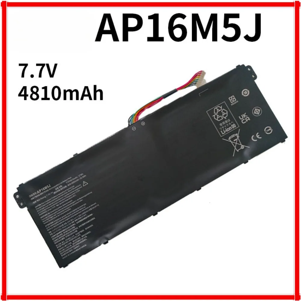 แบตเตอรี่แล็ปท็อปเหมาะสําหรับ Acer AP16M5J A315-21 A315-55 N17Q2 N18Q13 แบตเตอรี่แล็ปท็อป