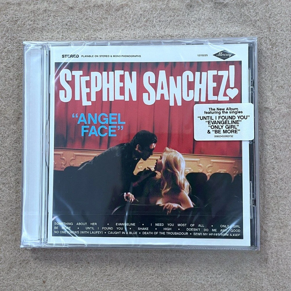 

Stephen Sanchez Angel Face CD 2023 Retro Pop Rock 50s 60s Inspired Romantic Album Brand New Sealed In Stock