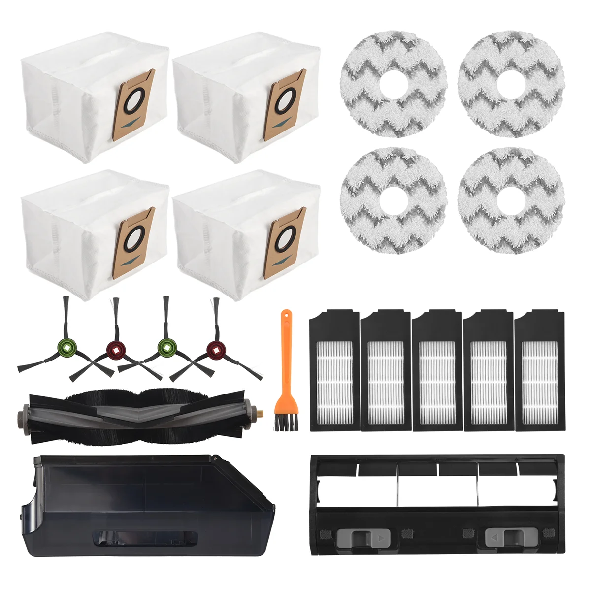 A58E-Замена для пылесоса ECOVACS DEEBOT X1 OMNI TURBO, аксессуары большой емкости