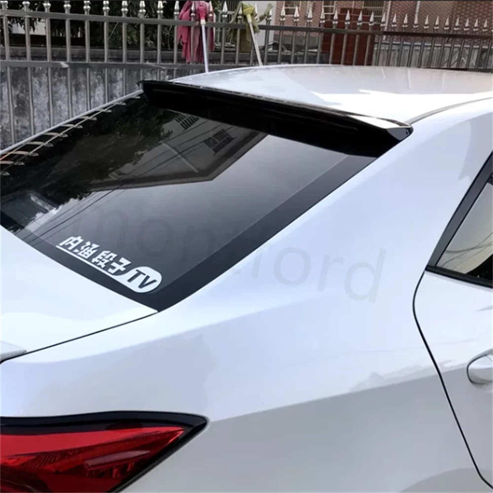 

Неокрашенный АБС-пластик, цвет грунтовки, задний багажник, багажник, крыло, спойлер на крышу для Toyota Corolla 2014 2015 2016 2017 2018