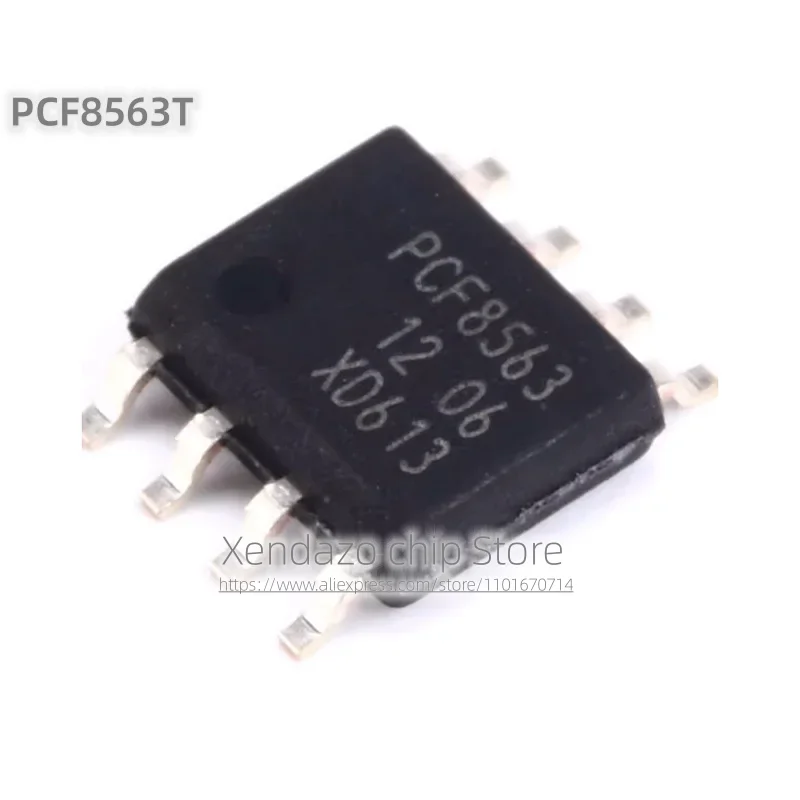 10pcs/lot PCF8563T/5 PCF8563T PCF8563 SOP-8 package Original genuine Real time clock/calendar chip