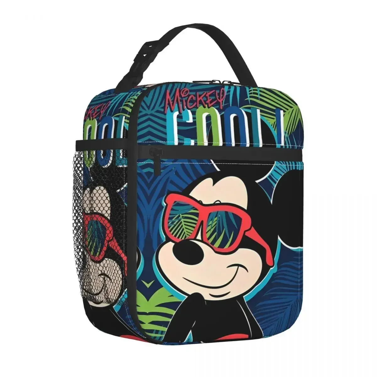 Mickey mouse anime almoço saco grande recipiente de refeição saco térmico lancheira tote trabalho piquenique menina menino