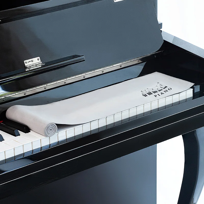 Triangular vertical teclado de piano capa contra poeira 88 teclas piano elétrico teclado capa pano piano chave capa universal