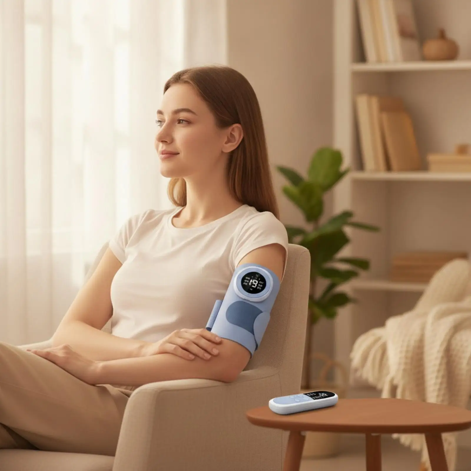 Reusable Silicone Arm Massager for Muscle Stimulation and Relaxation After Gym Training Sessions