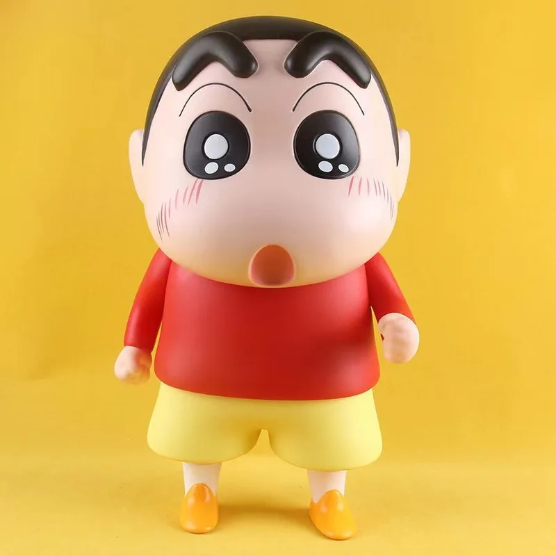 

42cm Crayon Shin-chan Figuras Anime Shin Chan Action Figure Toys Manga Figurine Kawaii Doll Collection Model Ornaments Kids Gift