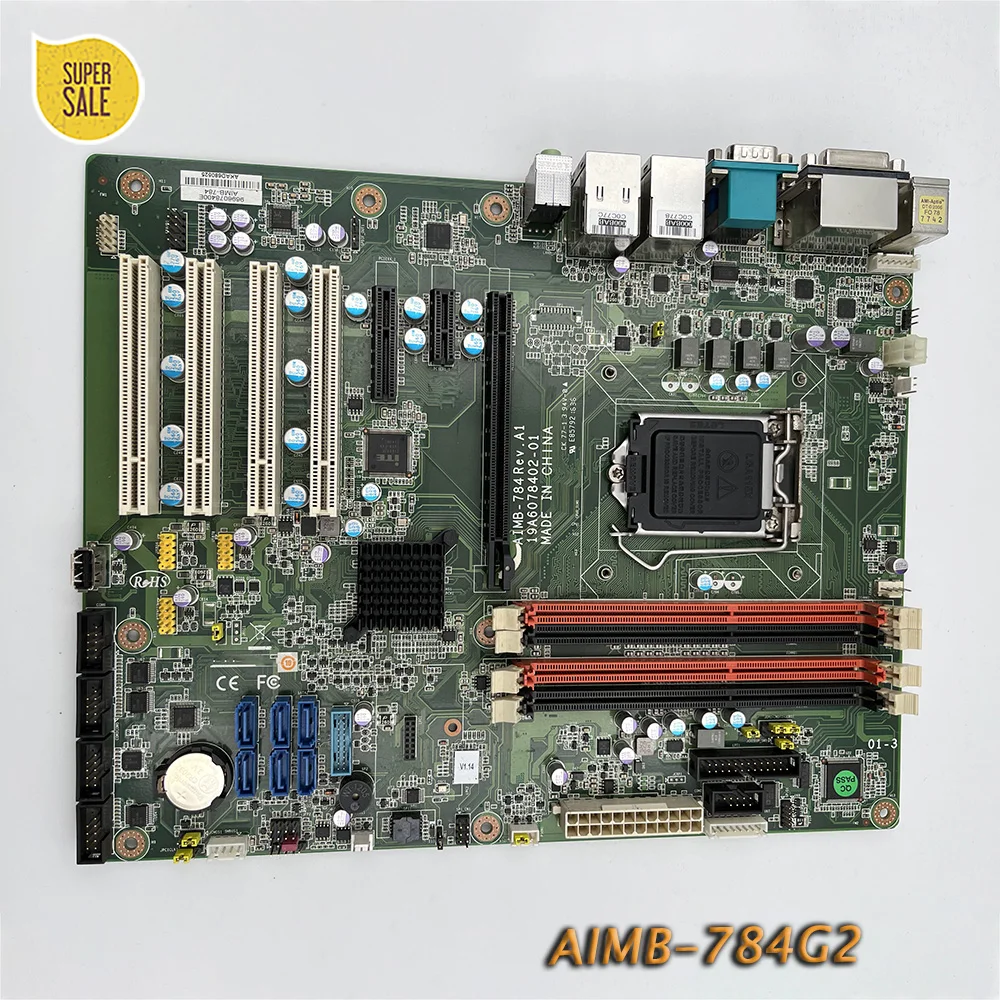 Для Advantech AIMB-784 REV.A1, материнская плата для промышленного компьютера, Φ 4, процессор Q87 поколения
