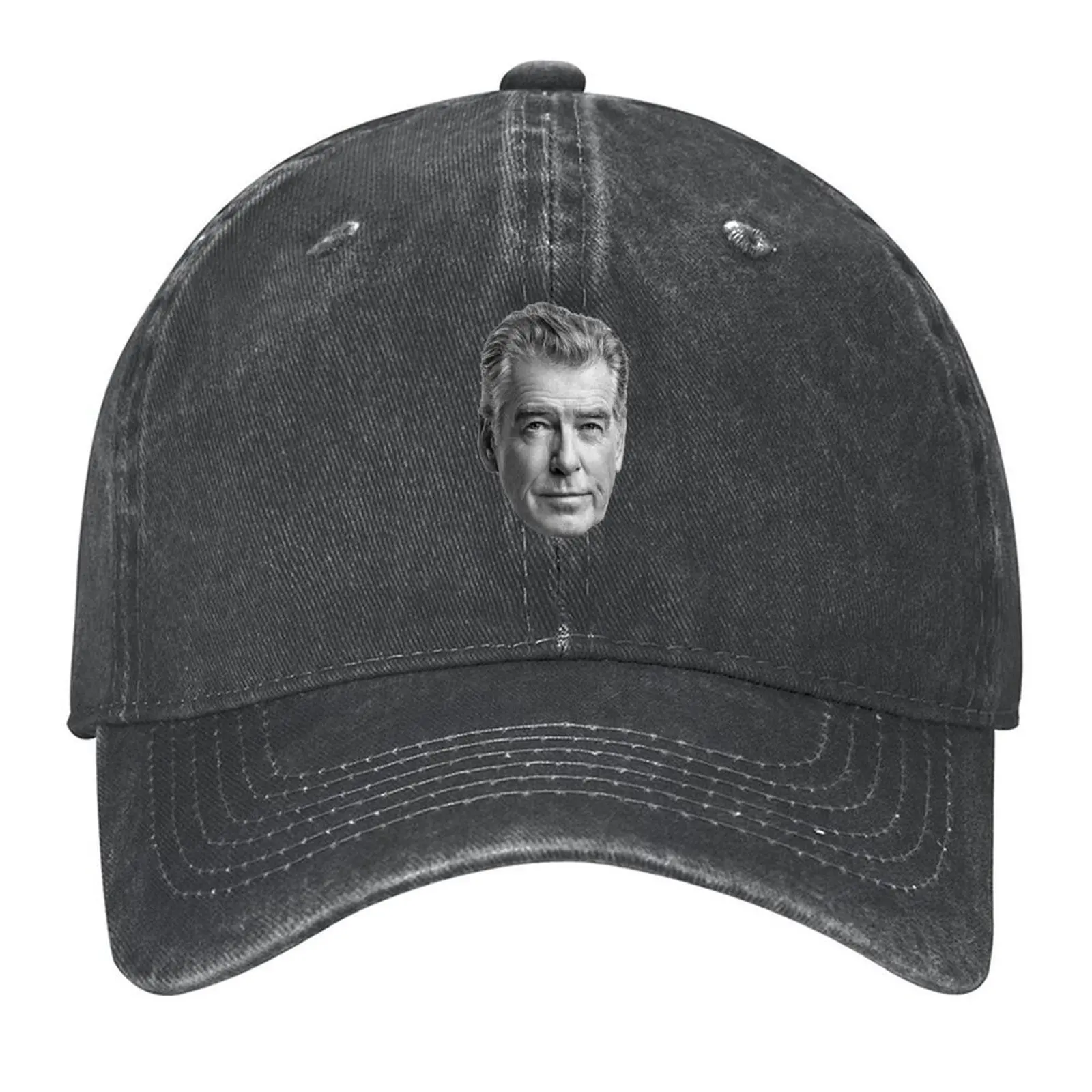 

Pierce Brosnan Baseball Cap Hat Beach Visor golf hat genuine hats for men For Women Men's