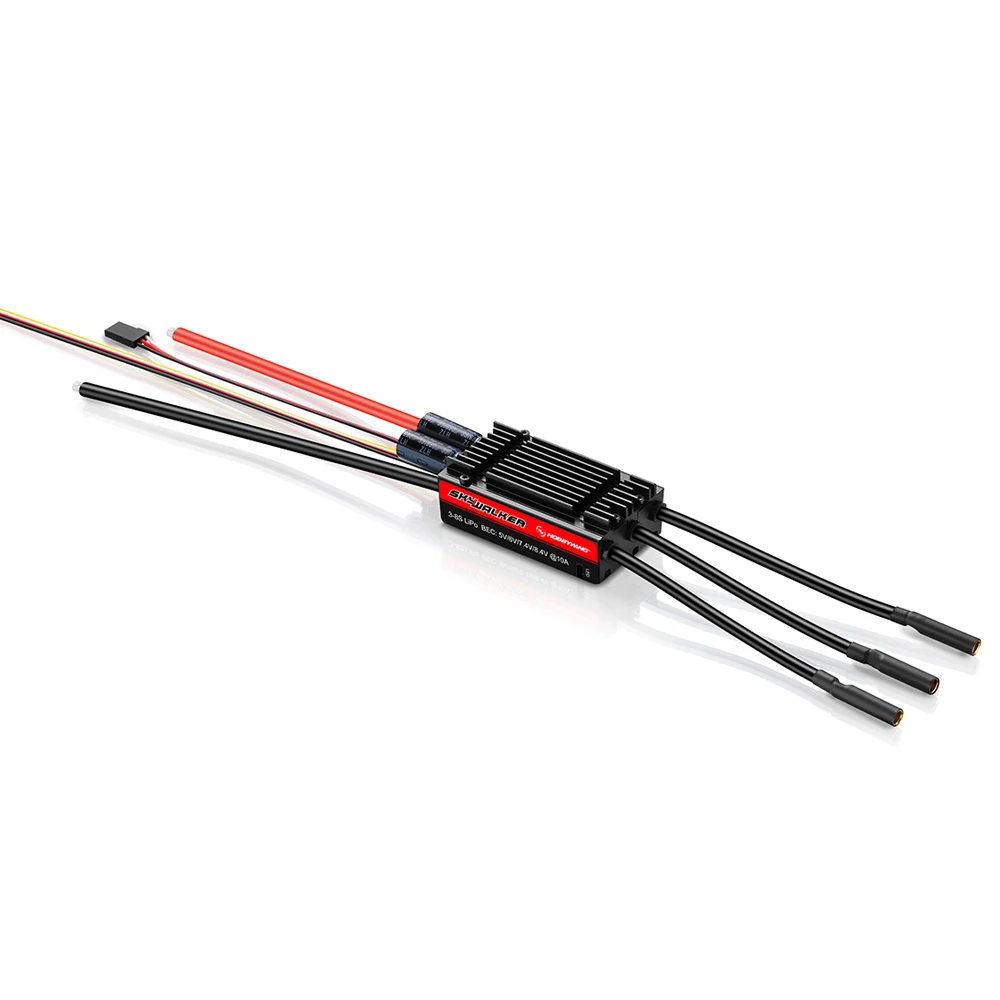 Hobbywing Skywalker V2 15A 20A 30A 40A 50A 60A 80A 100A 120A ESC Geschwindigkeitsregler 2-8S für RC FPV Hubschrauber Flugzeug Quadcopter – Detail 10