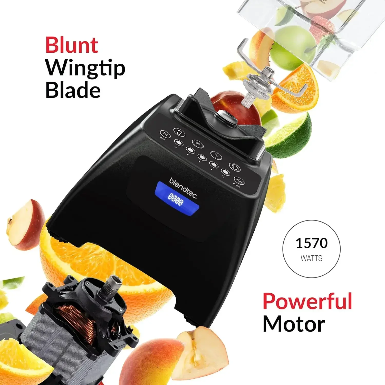 Blender Blendtec 575 klasik, HITAM