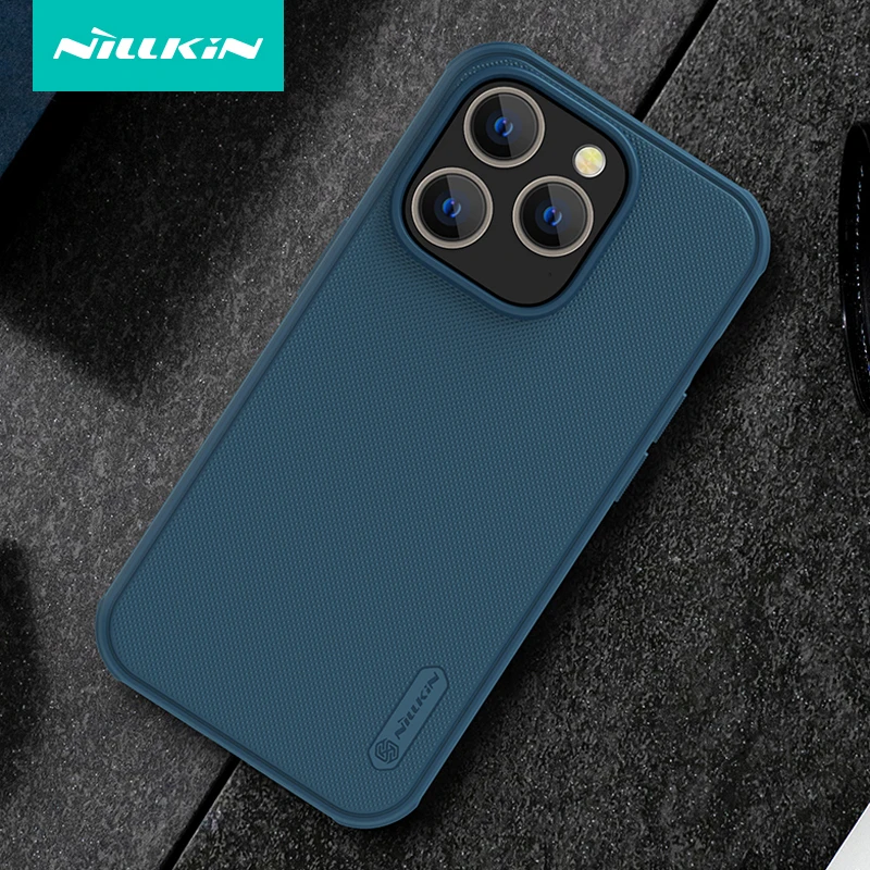 

For iPhone 14 Pro Max Case Nillkin Super Frosted Shield Hard PC Matte Back Cover Capa Anti-Scratch