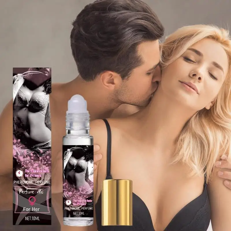 Perfume de flertando de feromônio 10ml para mulheres/homens rolo namoro perfume amor atrair data romântica fragrância excitada perfume sexy