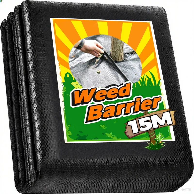 

Защита от сорняков, сетчатая садовая пейзажная ткань, сверхмощные садовые коврики, нетканый наземный чехол, садовая ткань для сорняков