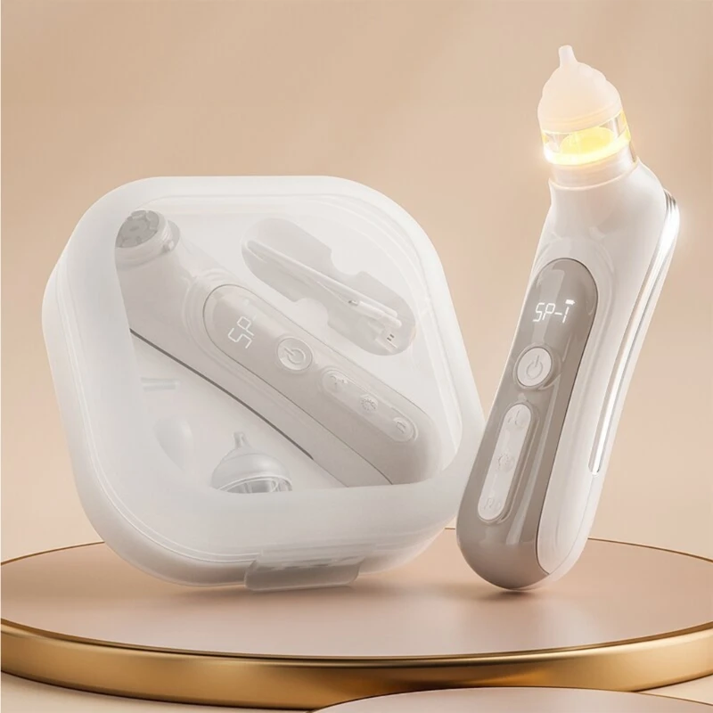 

Gentle Silicone Tip Nasal Aspirator for Newborns and Children Easy Travel Use 24BE