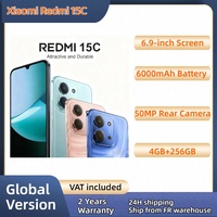 Xiaomi Redmi 15C Global Version HyperOS 2 System 6.9” MediaTek Helio G81-Ultra 6000mAh IP64 waterproof 120Hz 50MP dual camera