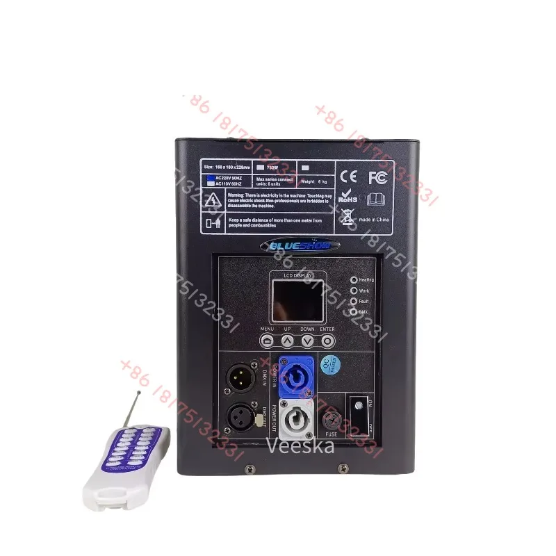 0  Ti Powder 750W Cold Spark Firework Machine Wedding Celebration or 1x Flightcase Remote Control Spark Fountain Sparkular DJ