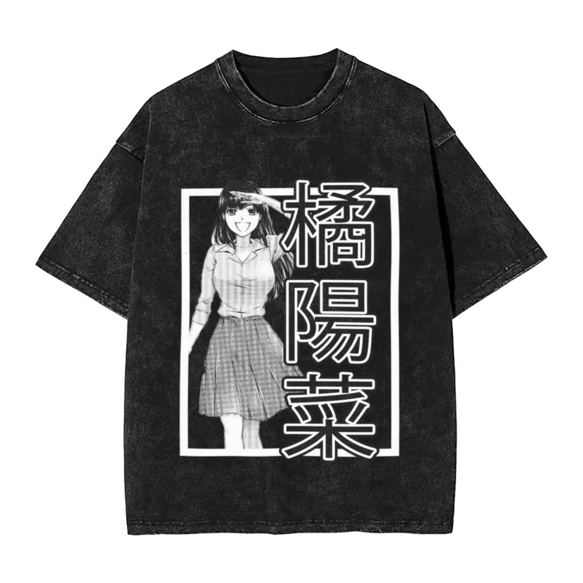 Doméstico Na Kanojo - Hina Tachibana Unique Chic A Vintage Camisetas de gran tamaño