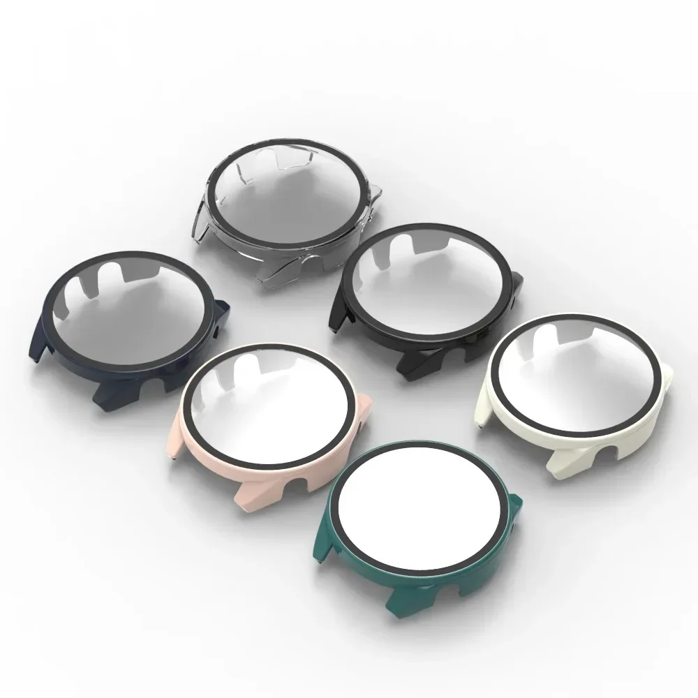 حافظة من الزجاج المقسى عالي الدقة + PC لهاتف Garmin Forerunner 165 265 965 غطاء حماية شامل للشاشة Garmin Venu 3/Vivoactive 5 #6