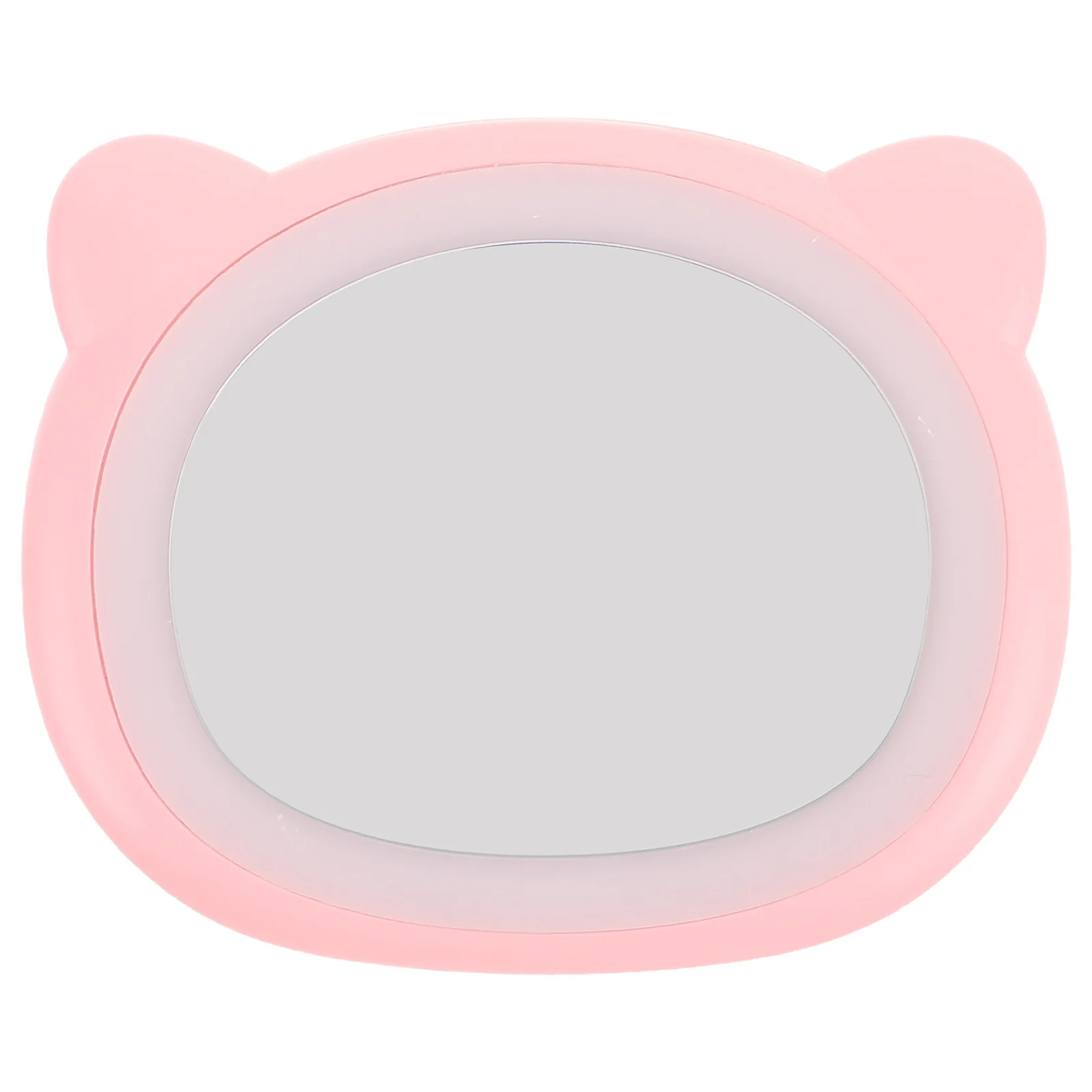 Espejo de maquillaje LED compacto Tamaño de bolsillo portátil con iluminación suave para retocar viajes Selfie al aire libre Regalo perfecto para ella