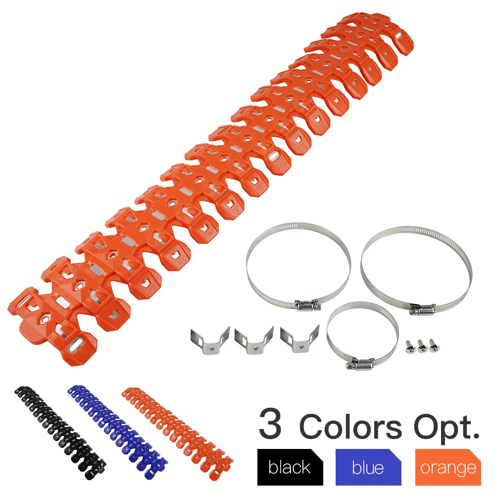 (EU-Lager) Für KTM XCW EXC 300 250 125 SX Husqvarna TE 300 TC 250 GasGas EC 300 250 Auspuff-Schalldämpferrohr Hitzeschutzabdeckung – Detail 3