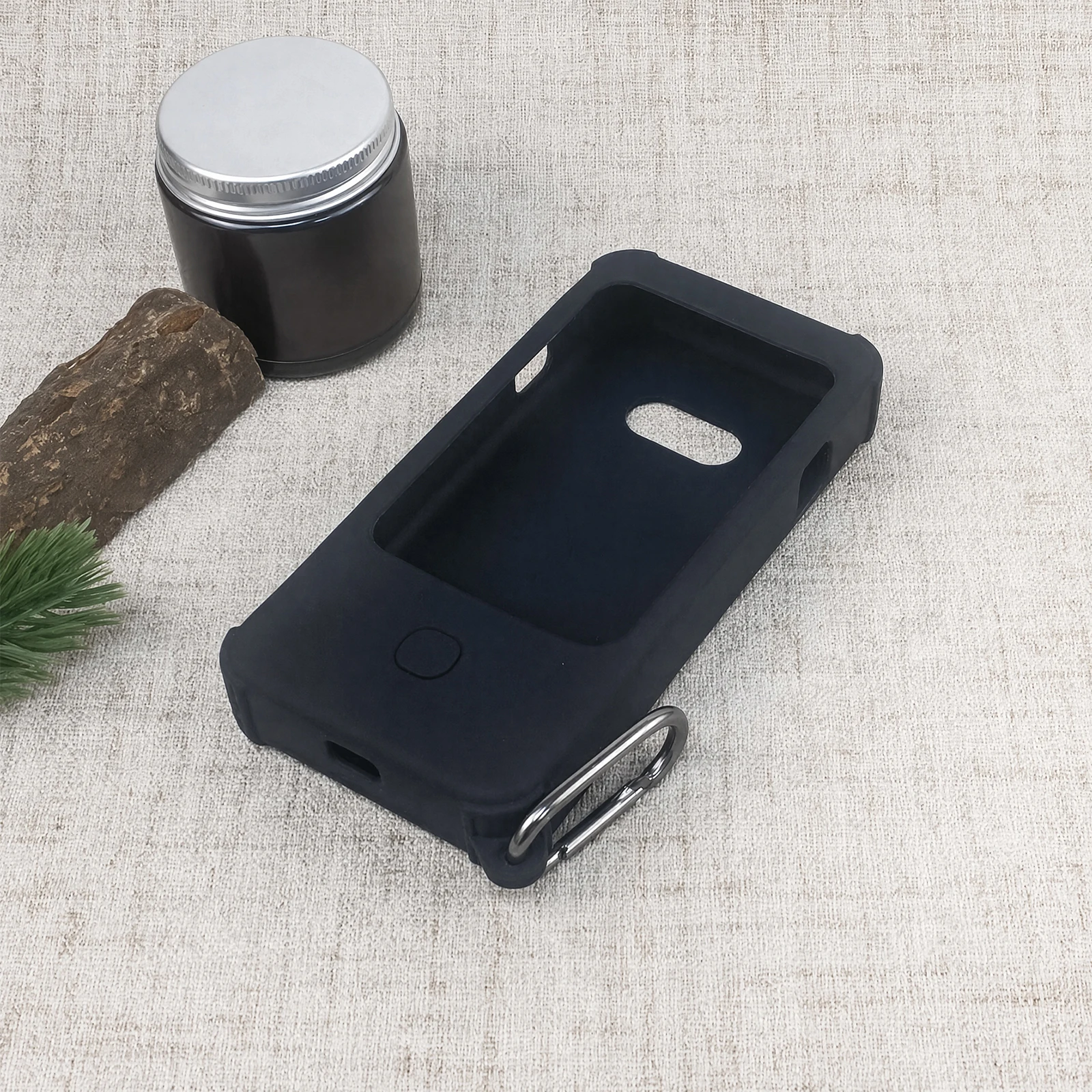 Travel Router Cover for GL.iNet MUDI 7 GL-E5800 Silicone Carabiner Washable Drop Protection Shell