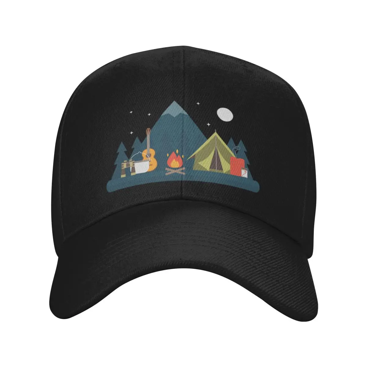 Fashion Camping Trip baseball cap Casual And Relaxed Sun Visor Cap