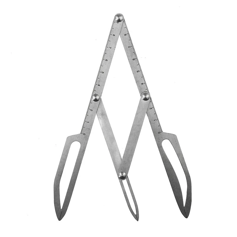 1pc Edelstahl Microblading Balance Positionierung Äquidistan Dreieck Augenbraue Mapping Lineal Golden Ratio Sattel Make-Up-Tool – Detail 20