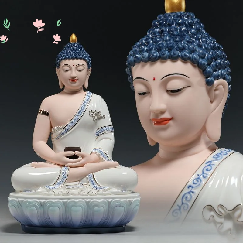Ceramic 12 to 16 inch Tathagata statue of Medicine Buddha Amitabha Buddha Sakyamuni Buddha