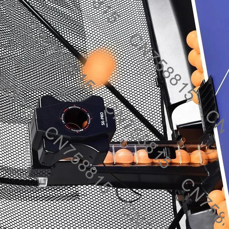 

S6-PRO Automatic Ping Pong Robot TrainerRobot Machine with Net Table Tennis Robot Ping Pong Ball Machine