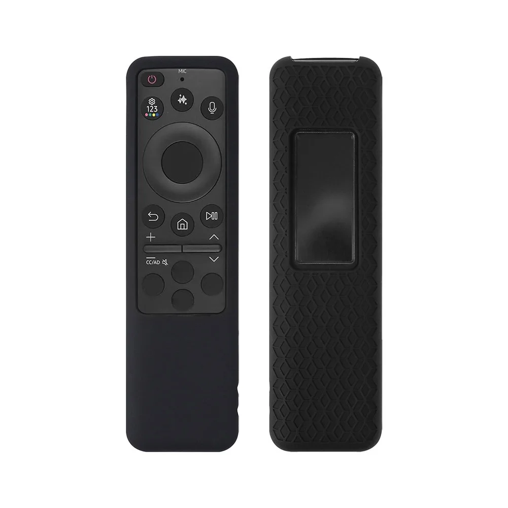 Silicone Remote Control Protective Case For Samsung BN59-01480A With Full Coverage Shockproof Design And Fluorescent Glow