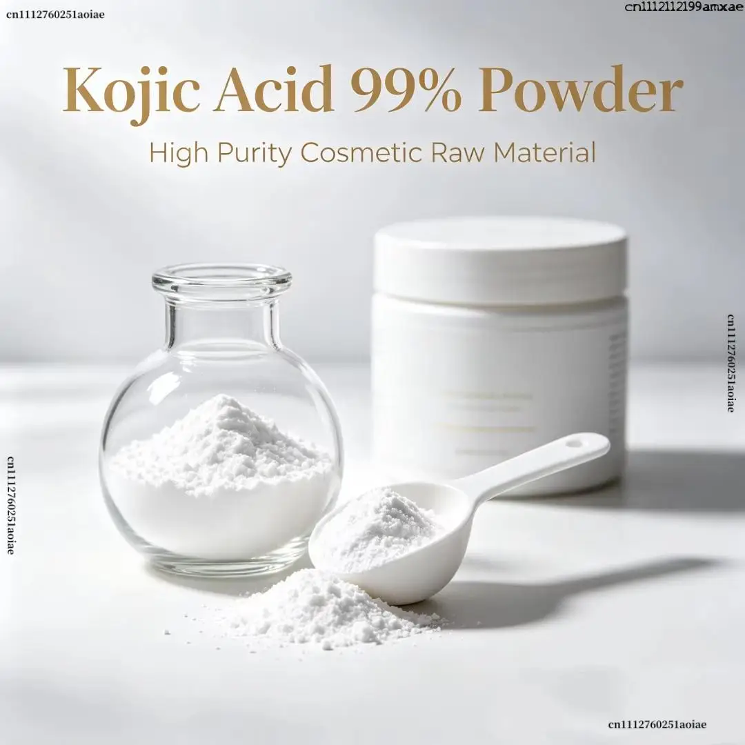 99% Purity Kojic Acid Powder Water Soluble Craft Raw Material For Diy Handmade Soap Making Home Handcraft Supplies