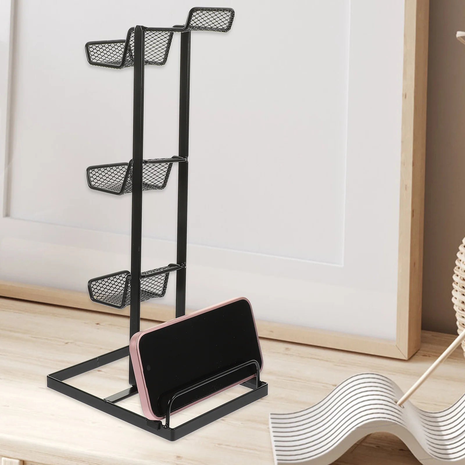 

Controller Stand For Desk, Headset Holder Organizer, Gaming Headphone Stand, Multi-Functional Game Accessories Storage, Gamer