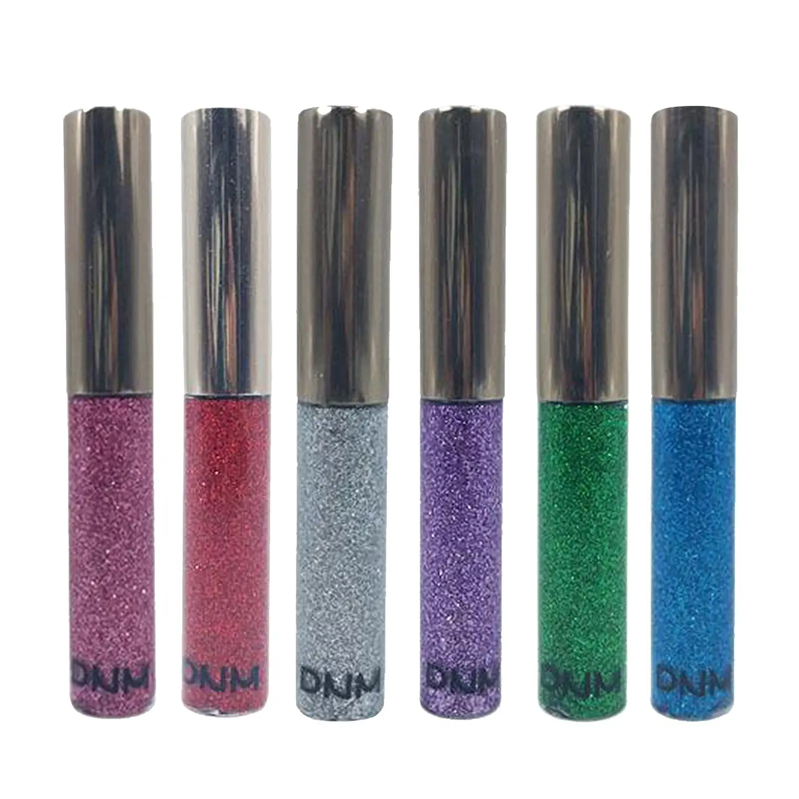 キラキラリキッドアイライナー、シャマー、メタリック、アイシャドウ、1パック、2-4パック