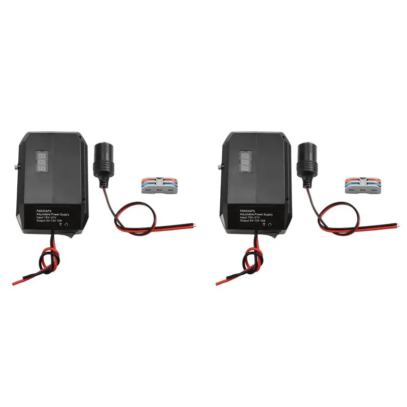 2025-hot-style-2x-dc-18v-to-12v-step-down-converter-for-parkside-18v-power-wheels-battery-adapter-cigarette-lighter-buck-adapt