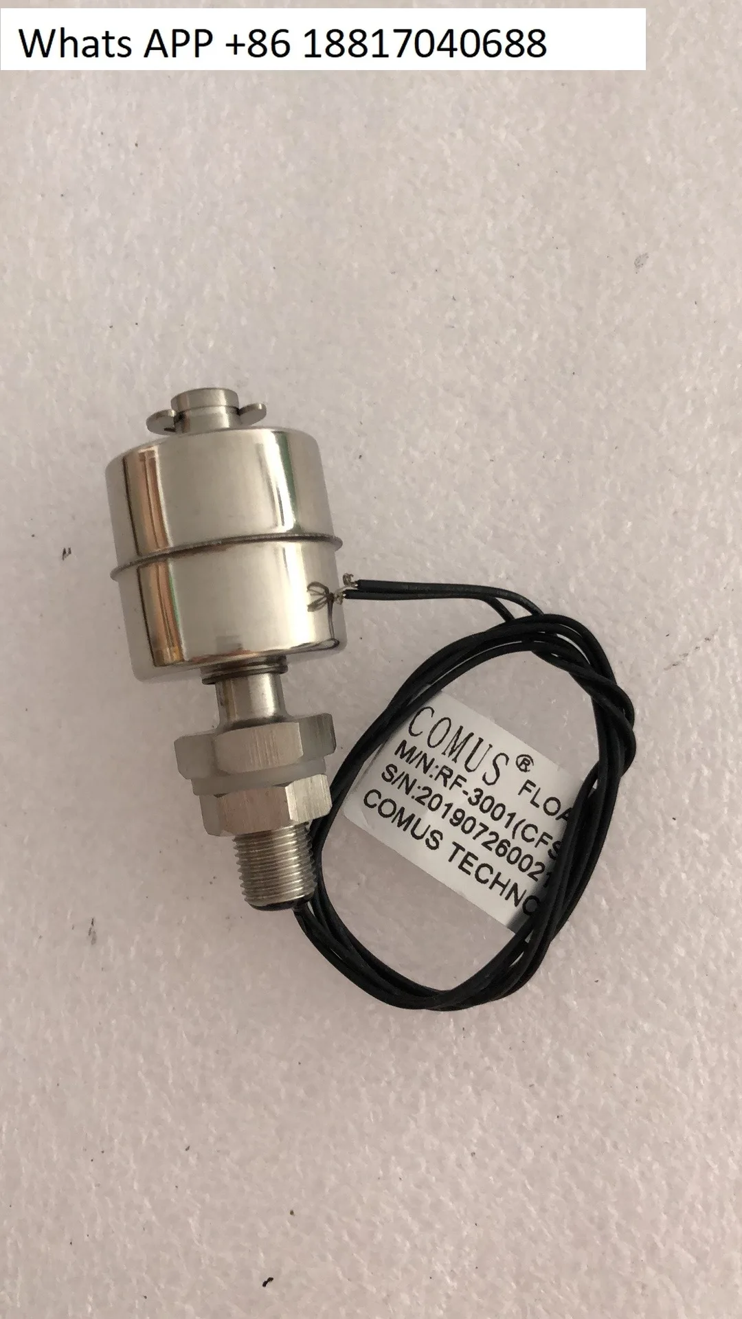 

Высокотемпературный поплавковый выключатель для чистящих машин