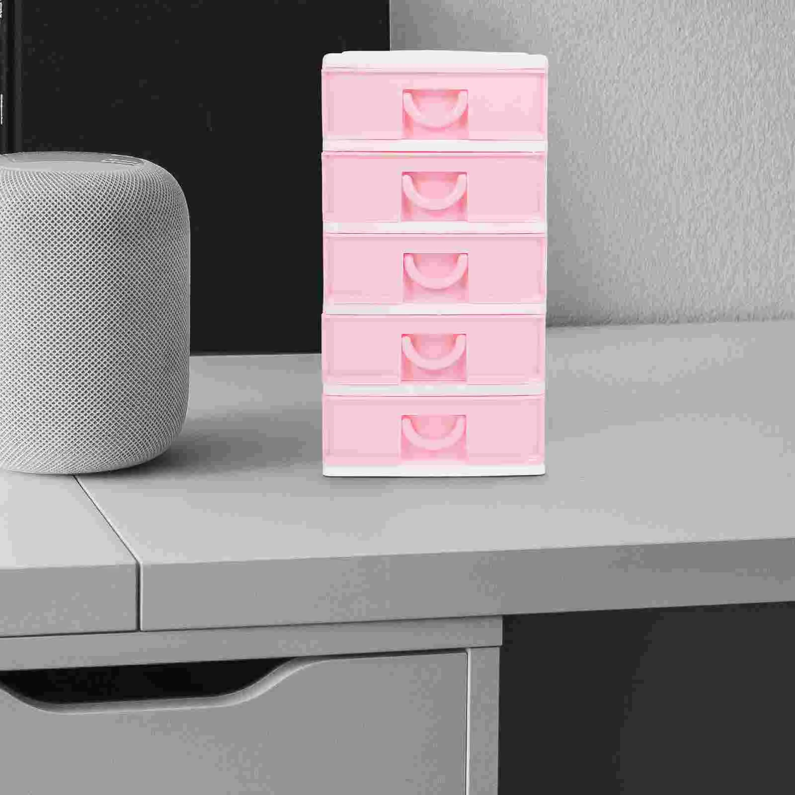 

Storage Box Drawer Dressing Table Makeup Holder Plastic Desk Organizer