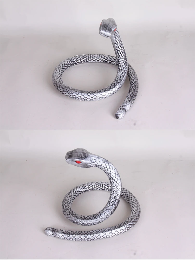 شيطان القاتل Iguro Obanai COS الدعامة حبوب منع الحمل الأبيض الأفعى حساسة جودة عالية يمكن وضعها بحرية في أشكال مختلفة