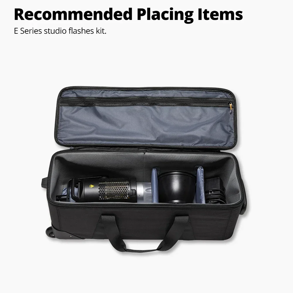

1-Outdoor photography Tie rod photography kit bag Light stand soft box storage Camera bag for cameras lights set
