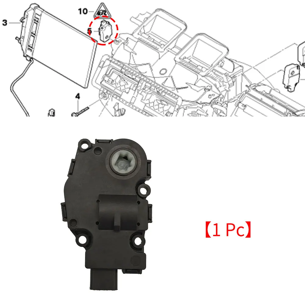 For BMW E87 F20 E90 F30 F32 Car Air Heater Climate Control Actuator Bracket Servo Motor For BMW 1 2 3 4 Series 118 220 325 430