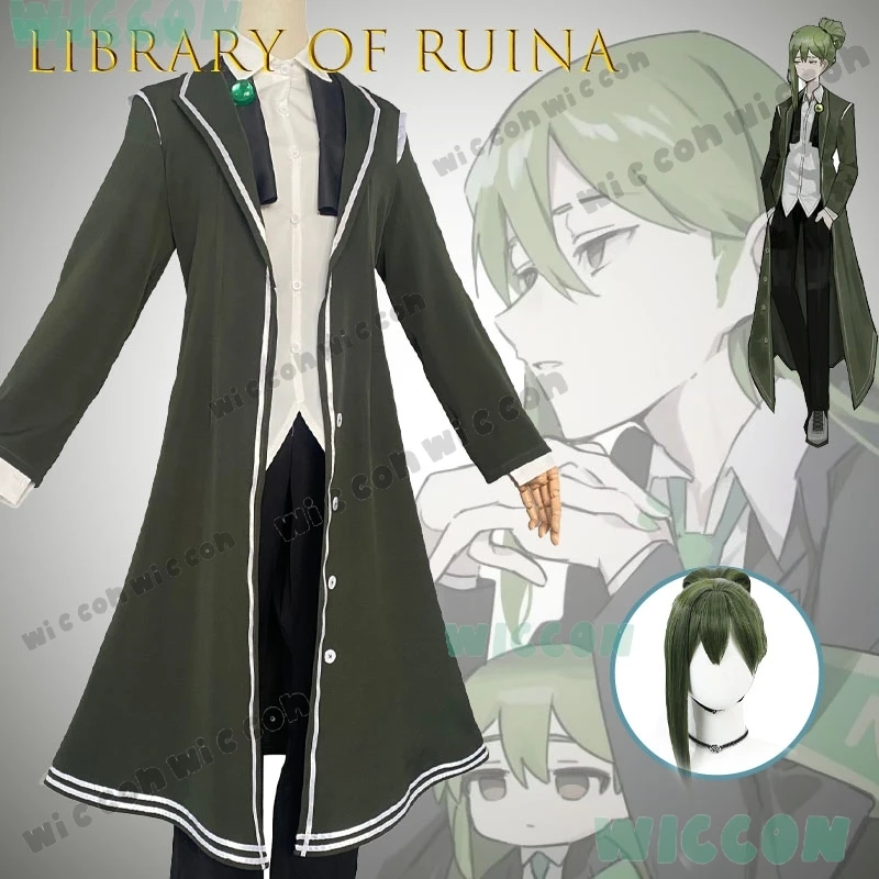 Anime Game Bibliotheek Van Ruina Netzach Cosplay Kostuum Karakter Rollenspel Unisex Outfit Volledige Set Vrouwen Halloween Party Cos