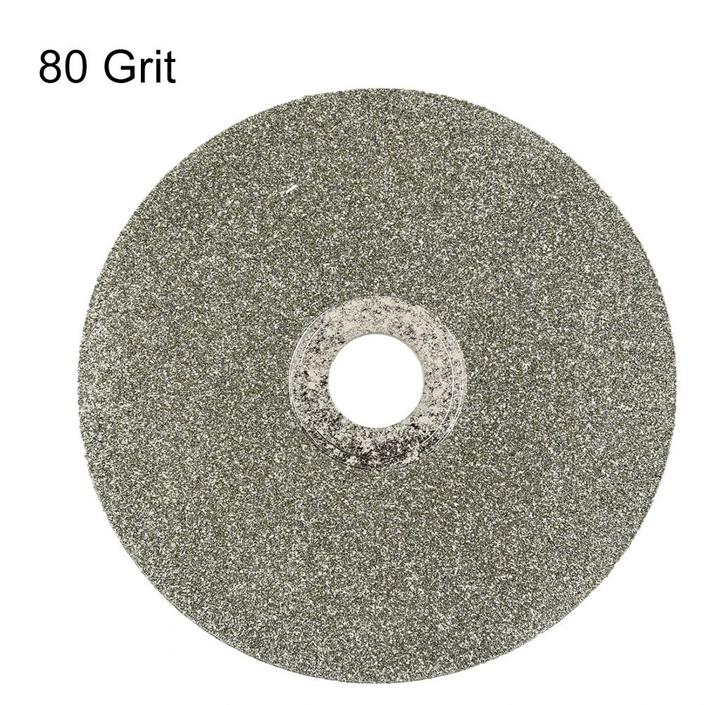 Bella mola pratica portatile disco abrasivo mola da 100 mm galvanica piatta lucidatura per gioielli 80 ~ 3000 grana
